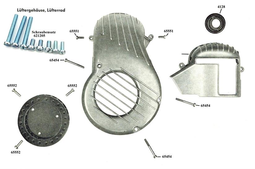 C 50 Super Gebläsedeckel