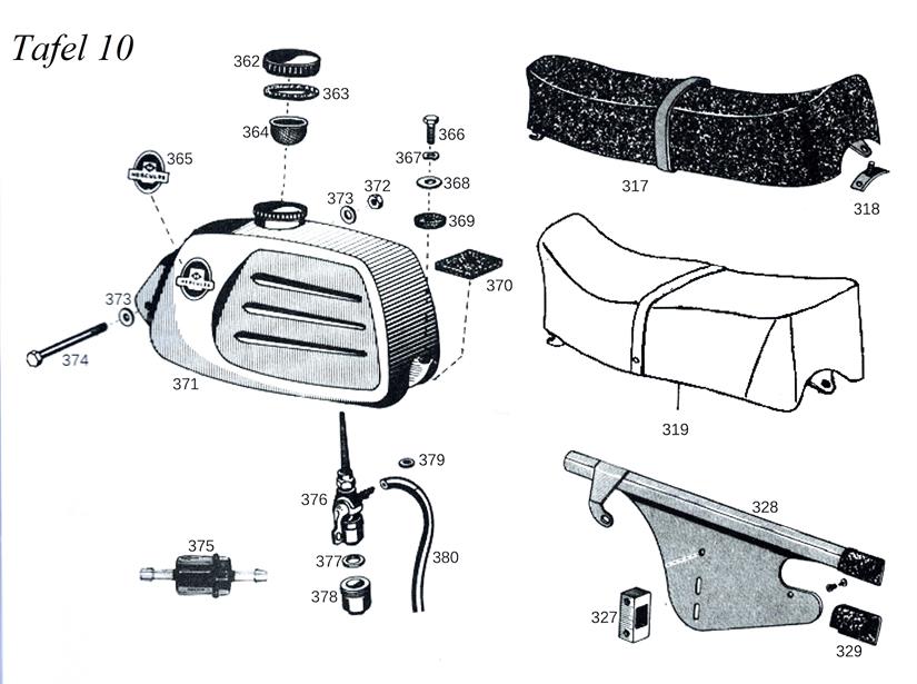 Sitzbank Tank Tafel 10