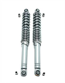 Zündapp Mofa Moped Mokick 300mm Federbeine einstellbar Grau Neu * 
