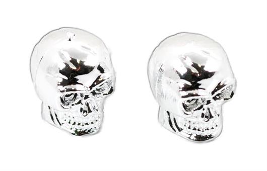 Ventil Deckel Kappen Set Totenkopf Skull 