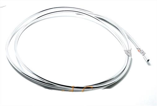 Beinschild Chrom Kantenband 160cm 