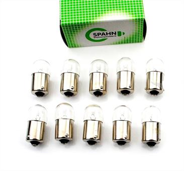 Mofa Moped 10 x Rücklicht Blinker Birne 6 Volt 10 Watt BA 15s Germany 