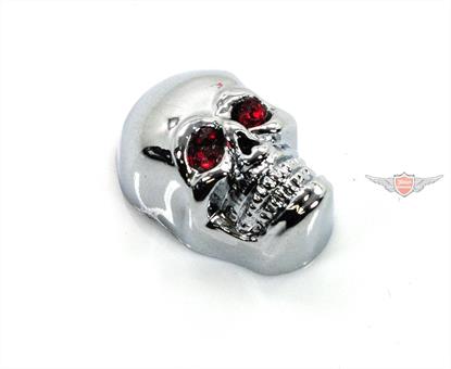 Mofa Moped Motorrad Chrom Totenkopf Skull Schraube 