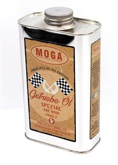 DKW Rixe Sachs MOGA Motor SAE 80 Getriebe Öl Dose 1 Liter Klassik Blechdose 