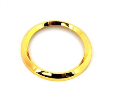 Hercules Prima M 219 Tacho Ring für 48mm Tacho Mofa Moped vergoldet 