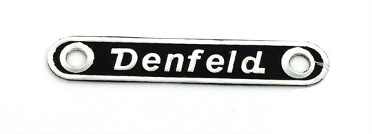 Mofa Moped Mokick Denfeld Sitzbank Emblem 