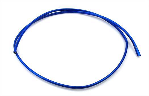 Mofa Moped Mokick Scheinwerfer Beinschild Blau Chrom Kantenband 100cm 