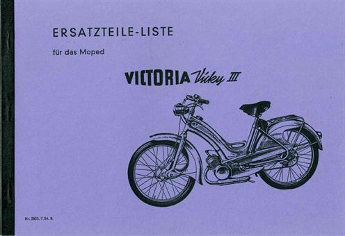 Victoria Vicky 3 Ersatzteil Liste Teile Katalog 