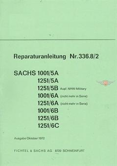 Hercules K 125 BW Bundeswehr Krad Sachs Motor Reparatur Anleitung 