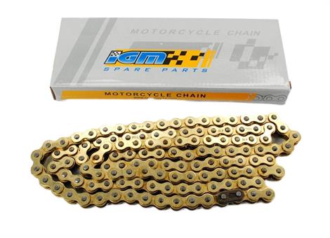 Mofa Moped Mokick  Kette Gold Typ 415 universal 122 Glieder 