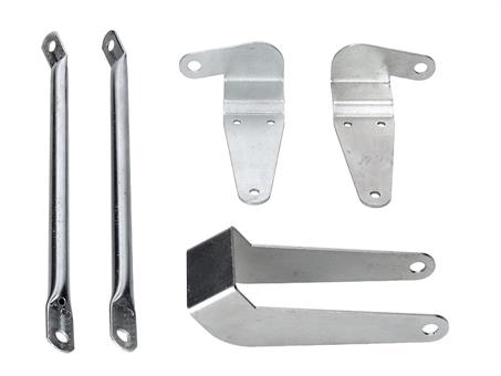 Anbauteile Set Knieblech / Beinschutz 5-teilig für Simson S50, S51, S70 