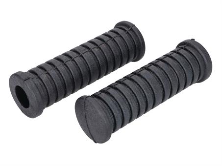 Fußrastengummi Set quergerippt schwarz für Simson S50, S51, S53, S70, S83, SR4-1 