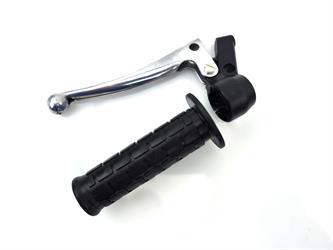Garelli Jawa Tomos Mofa Moped Mokick Armatur Kupplung Hebel Alu mit Griff Gummi 