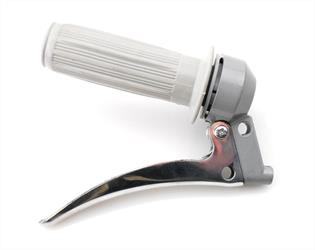 Kreidler Florett Flory MF MP Mofa Moped Mokick Gas Griff Armatur Grau 