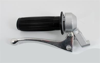 DKW Rixe Sachs Mokick Mofa Moped Gas Griff Armatur Grau Schwarz Alu Hebel 