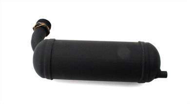 Peugeot 103 SP 104 Auspuff  Schwarz  Mofa Moped Gewinde 32mm 