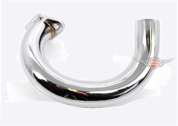 Hercules K 50 RX SB RE GS Auspuff Krümmer Hochgezogen 32mm für Alu Zylinder 