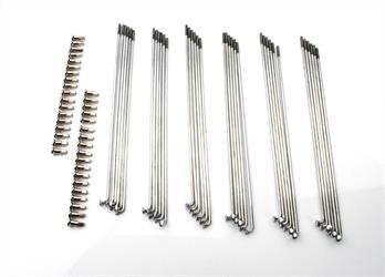 Kreidler Florett LF LH Eiertank GT Speichen Satz Zink 