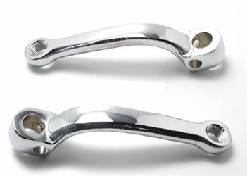 Mofa Moped Chrom Tret Arme 2 Stück Pedalarme 