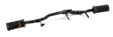 Honda MB 50 Fußrasten Rohr komplett mit Gummis 