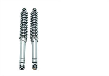 Mofa Moped Mokick 300mm Federbeine einstellbar Grau 