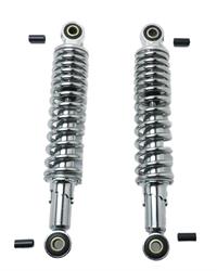 Zündapp 310mm Chrom Federbeine einstellbar Progressiv Mofa Moped Mokick Neu* 