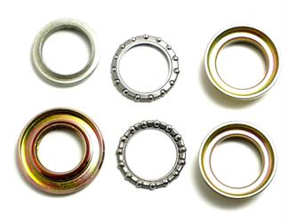 Piaggio Ciao Citta Lenkkopf Lager Satz Steuersatz Lenkkopflager 6 teilig Mofa 