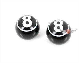 Zündapp CS CX GTS Hai KS ZD M R ZL Mofa Moped Ventil Kappen Set Eight Ball Alu 