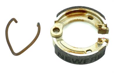 Zündapp A X 25 Mofa 90mm Bremsbeläge Brems Belag Satz 