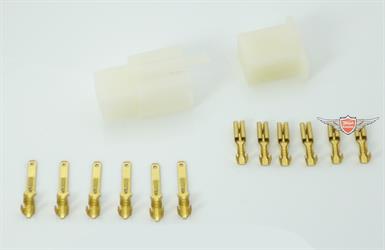 Mofa Mokick Moped Stecker Steckverbindung 6 Pin 