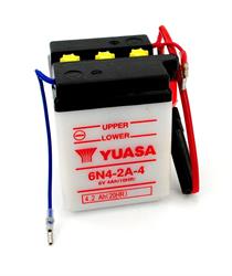 Honda CB 50 C CY XL Z 50 185 250 500 Monkey Yuasa Batterie 6 Volt  4 AH 6N4-2A-4 