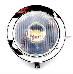 Hercules MK K 130mm Chrom Scheinwerfer Einsatz 