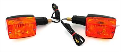 Yamaha Moped Mokick Blinker Satz mit E Prüfzeichen DT RD XT Paar 