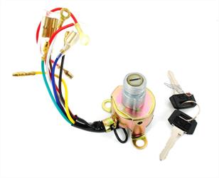 Yamaha FS 1 Mokick Seitendeckel Zündschloss 