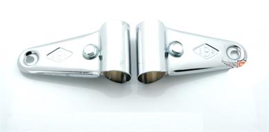 Simson Mofa Moped Mokick Universal Chrom Scheinwerferhalter Satz 