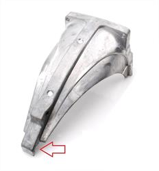 Zündapp GTS KS 50 C 50 Typ 517 Schutzblech Rahmenendstück lang 