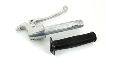 Hercules K 50 RL RE Gas Griff Armatur Torpedo Alu 