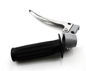 Kreidler Florett Flory MF MP Mofa Moped Rillen Fest Griff Armatur Grau Schwarz Aluhebel 