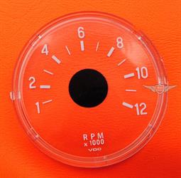 Hercules K 50 Drehzahlenmesser Glas DZM für Sport Cockpit 