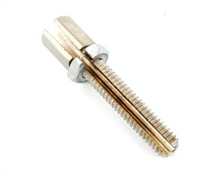 Mofa Moped Bowdenzug Stellschraube Sechskant offen M6 x 29 