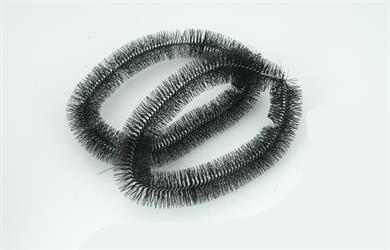 Mofa Moped Mokick Nabenputzringe Schwarz Bürste 