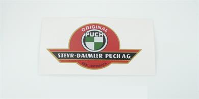 Puch MS 50 MV VS DS Schutzblech Aufkleber ab 62 