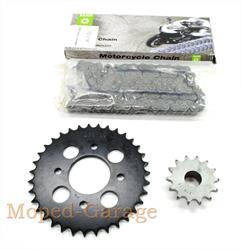 Hercules K 50 Sprint Original Esjot Kettensatz 14 Ritzel 35 Kettenrad Kette 