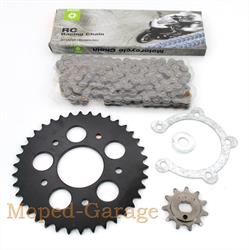 Kreidler Flory MF 12 23 Original Esjot Kettensatz 11 Ritzel 40 Kettenrad Kette 