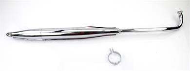 Puch X 30 40 50 Chrom Auspuff Anlage 