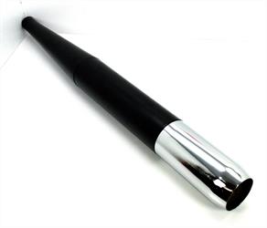 Simson Sport Auspuff 32mm ohne Halter Schwarz 