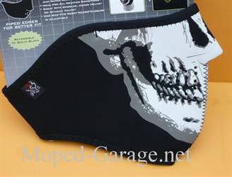 Biker Maske ZAN Glow Skull Motorrad Maske Chopper 
