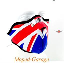 Maske Chopper Black Custom Neopren Union Jack 