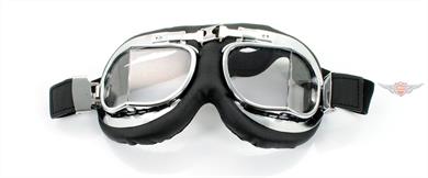 Mofa Moped Roller Oldtimer Brille Classic Chrom 