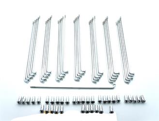 Zündapp C 50 Super Speichen Satz Typ 441 komplett Neu 